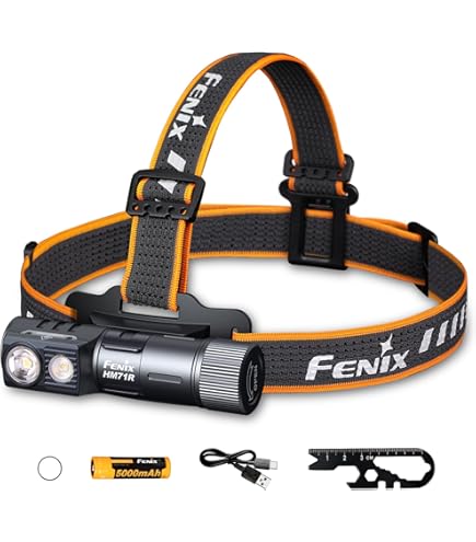 Amazon.co.jp: Fenix HM60R ヘッドライト 最大1300ルーメン USB